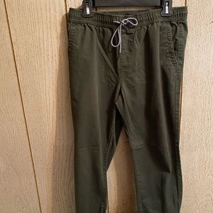 Aeropostale Olive Green Joggers Women’s Small